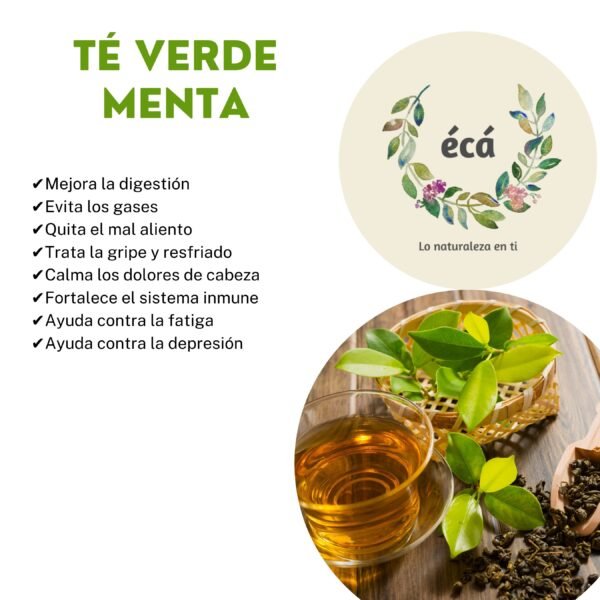 TÉ VERDE CON MENTA